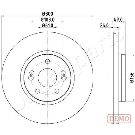 DI-0712C - Brake Disc 