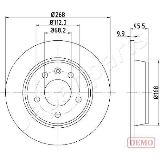 DP-0306C - Brake Disc 