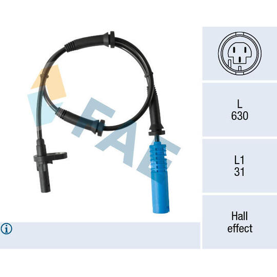 78455 - Sensor, wheel speed 