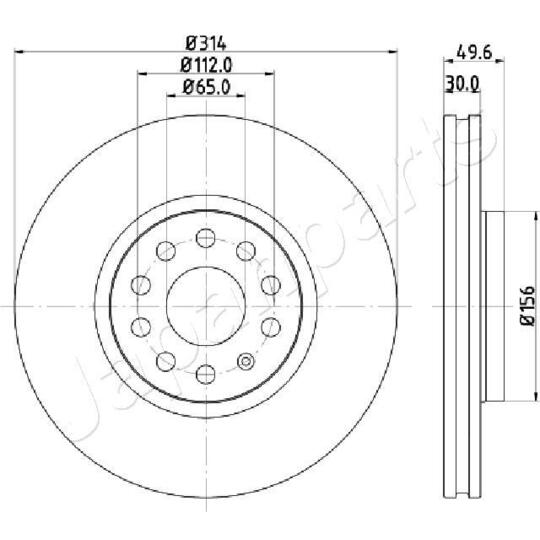 DI-0933 - Brake Disc 