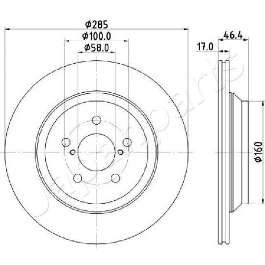 DP-713C - Brake Disc 