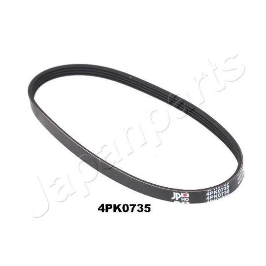 DV-4PK0735 - V-Ribbed Belt 