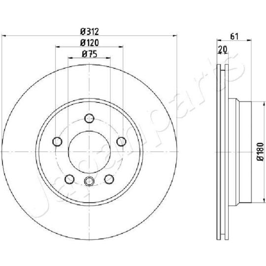 DP-0108 - Brake Disc 