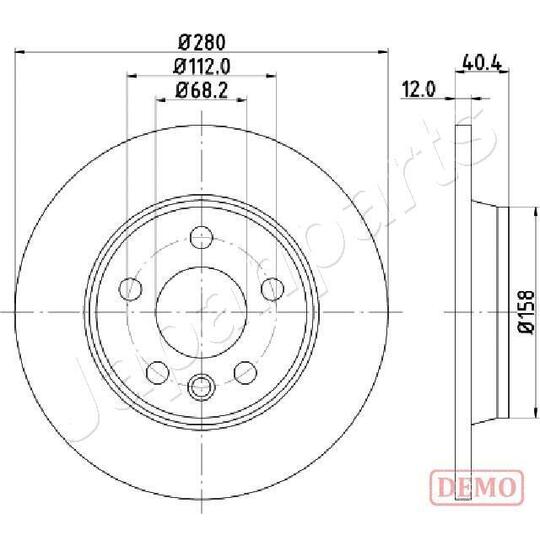 DP-0926C - Bromsskiva 