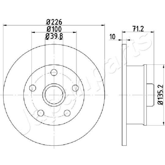 DP-0923 - Brake Disc 