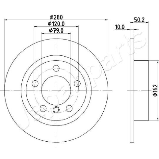DP-0134 - Brake Disc 