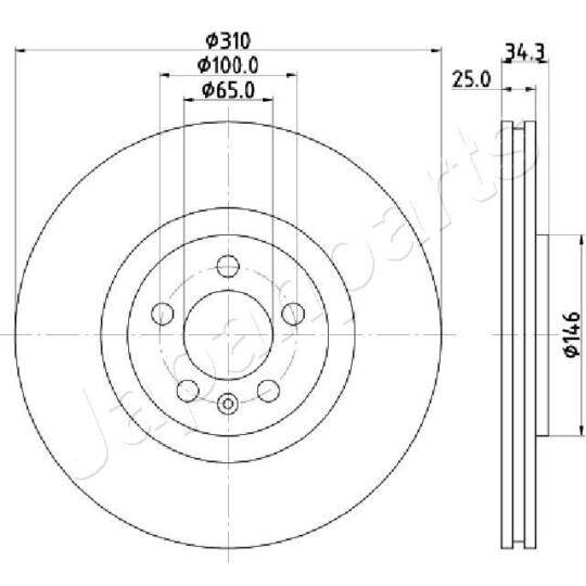 DI-0900 - Brake Disc 