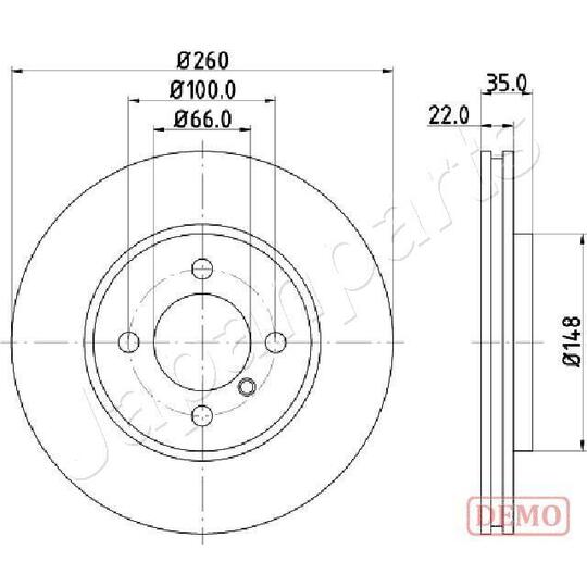 DI-0158C - Brake Disc 