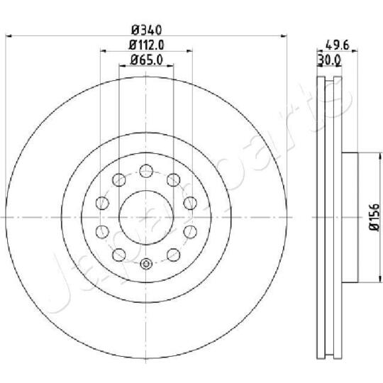 DI-0907 - Brake Disc 