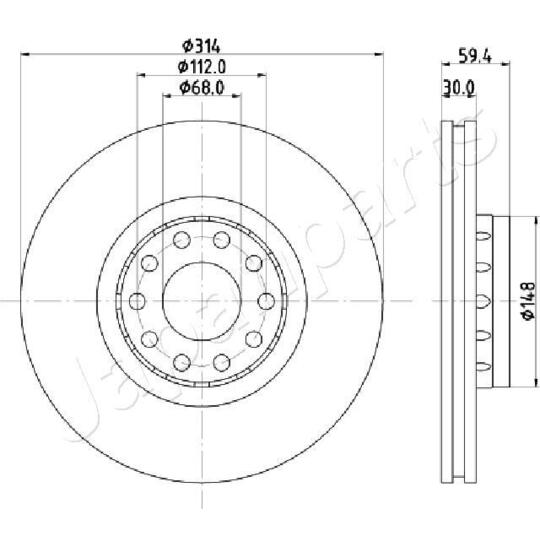 DI-0924 - Brake Disc 