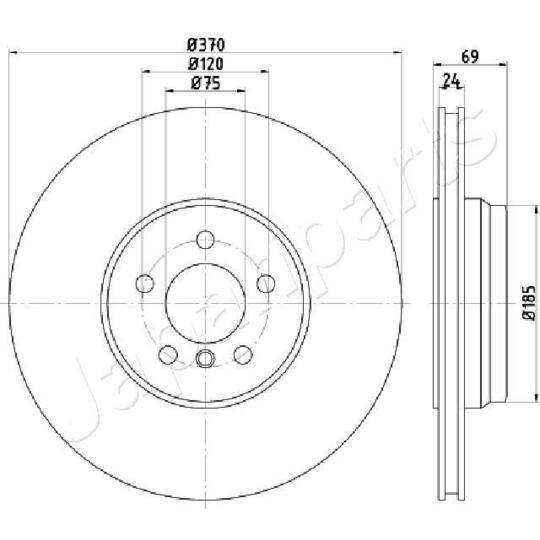 DP-0125 - Brake Disc 