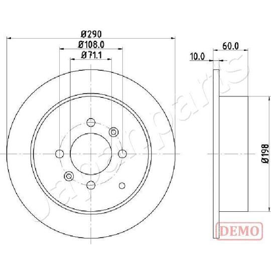 DP-0616C - Brake Disc 