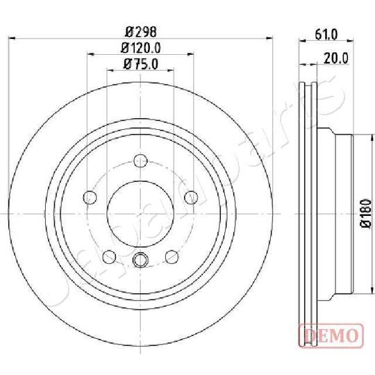 DP-0122C - Brake Disc 