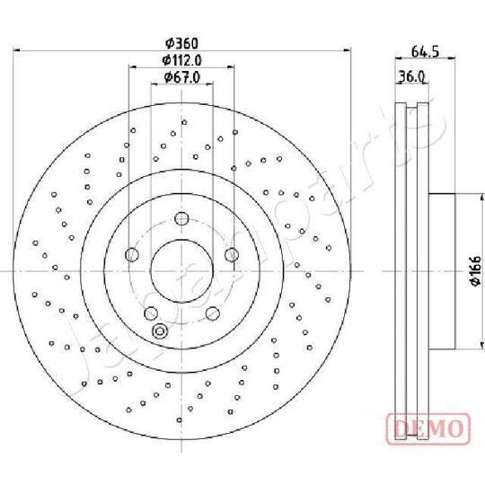 DI-0527C - Brake Disc 