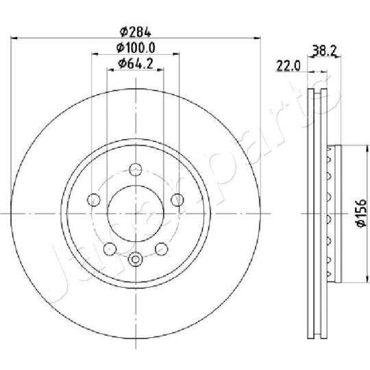 DI-442 - Brake Disc 