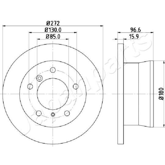 DP-0526 - Brake Disc 