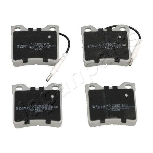 PP-0616AF - Brake Pad Set, disc brake 