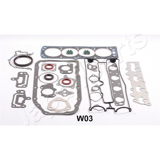 KM-W03 - Full Gasket Set, engine 