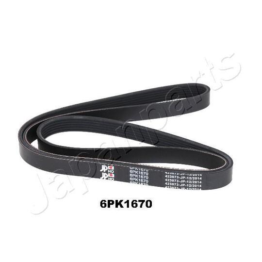 DV-6PK1670 - V-Ribbed Belt 