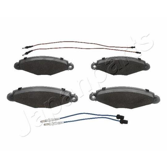 PA-0631AF - Brake Pad Set, disc brake 