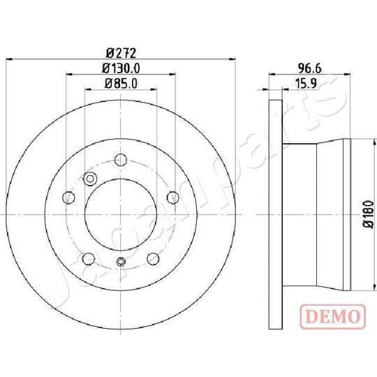 DP-0526C - Brake Disc 