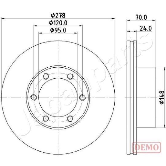 DI-0715C - Brake Disc 