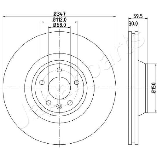 DI-0925 - Brake Disc 