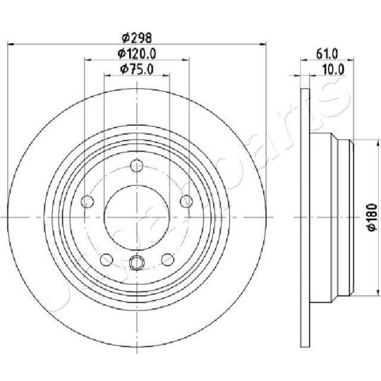 DP-0119 - Brake Disc 