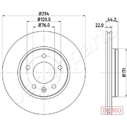 DP-0925C - Brake Disc 