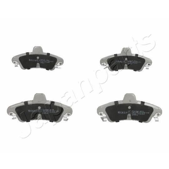 PP-0304AF - Brake Pad Set, disc brake 