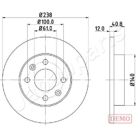 DI-0714C - Brake Disc 