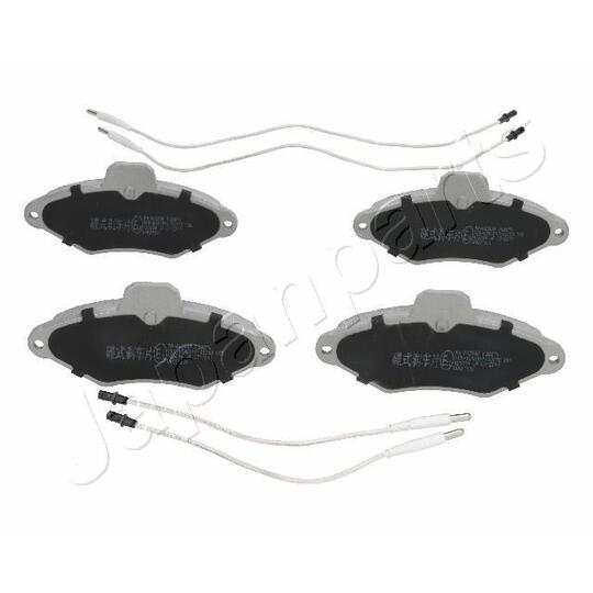 PA-0628AF - Brake Pad Set, disc brake 