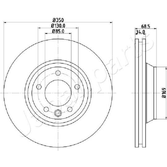 DI-0931 - Brake Disc 