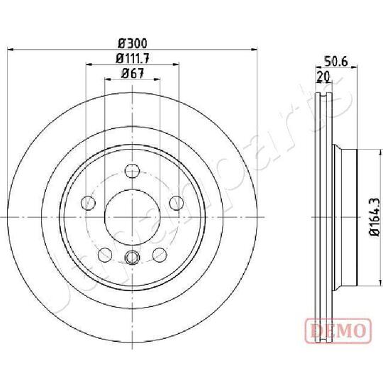 DP-0106C - Brake Disc 