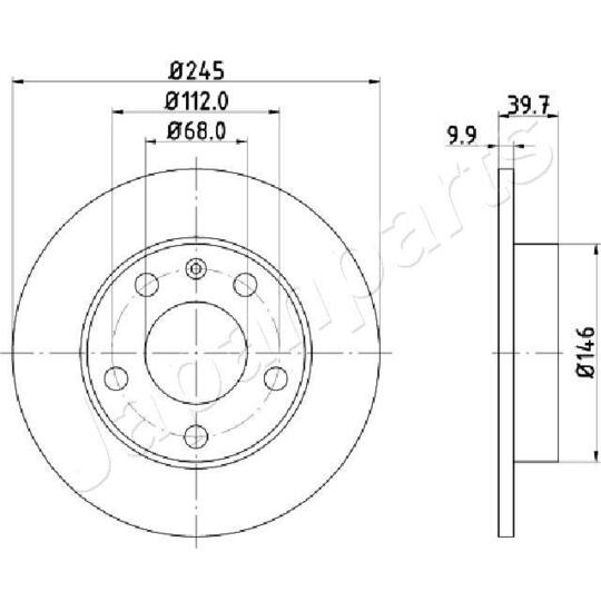 DP-0929 - Brake Disc 