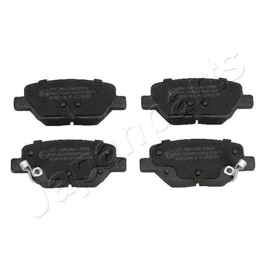 PP-0211AF - Brake Pad Set, disc brake 