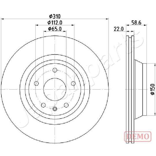 DP-0919C - Brake Disc 