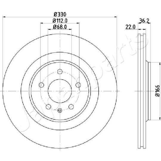 DP-0910 - Brake Disc 