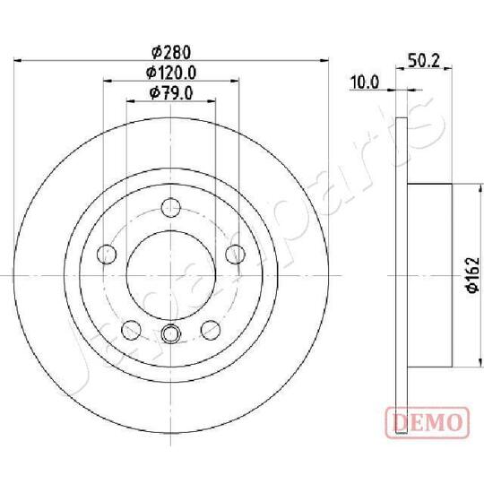 DP-0134C - Brake Disc 