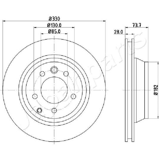 DP-0918 - Brake Disc 