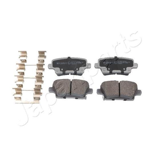 PP-0407AF - Brake Pad Set, disc brake 