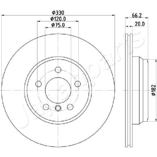 DP-0115 - Brake Disc 