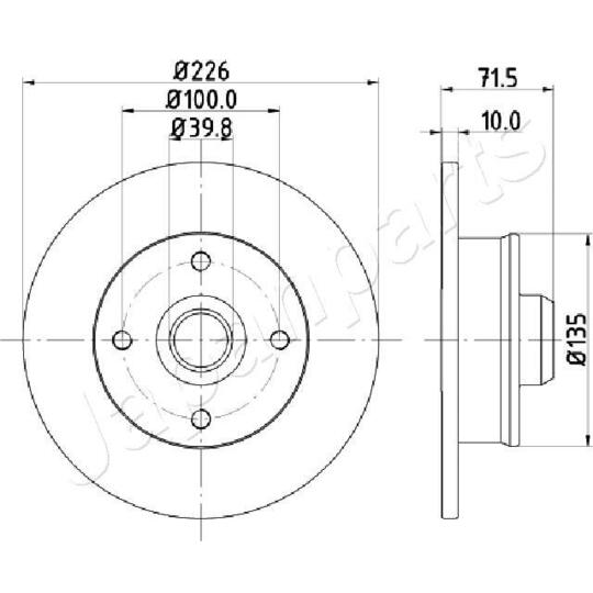 DP-0922 - Brake Disc 