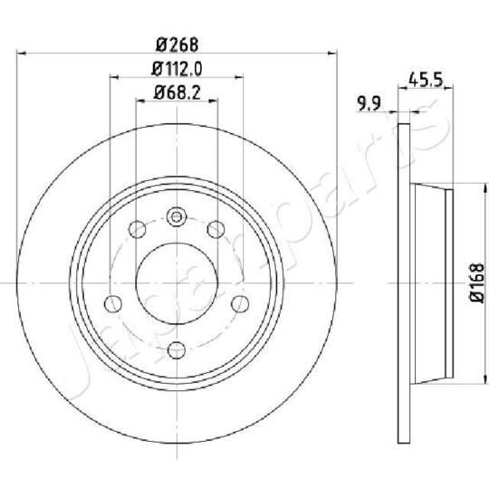 DP-0306 - Brake Disc 