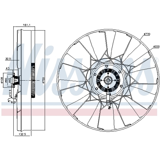 86257 - Clutch, radiator fan 