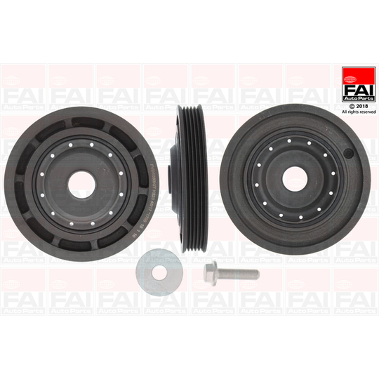 FVD1155K - Belt Pulley Set, crankshaft 