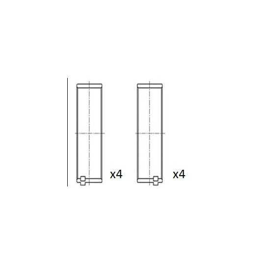 BB2167-050 - Big End Bearings 