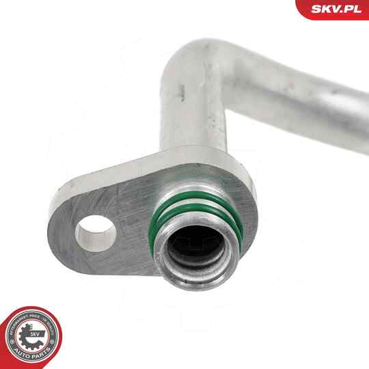 43SKV595 - High-/Low Pressure Line, air conditioning 