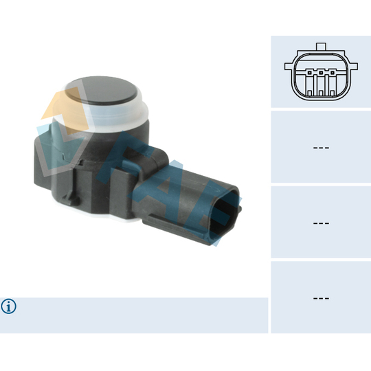 66093 - Sensor, parking distance control 