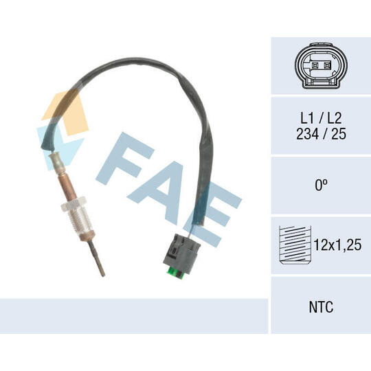 68600 - Sensor, exhaust gas temperature 